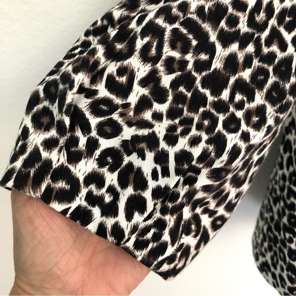 Kasper Leopard Print Cropped Jacket - Picture 7 of 12